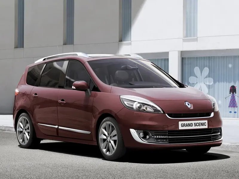 Renault Grand Scenic рестайлинг 2012, минивэн, 2 поколение, JZ (01.2012 - 03.2013)
