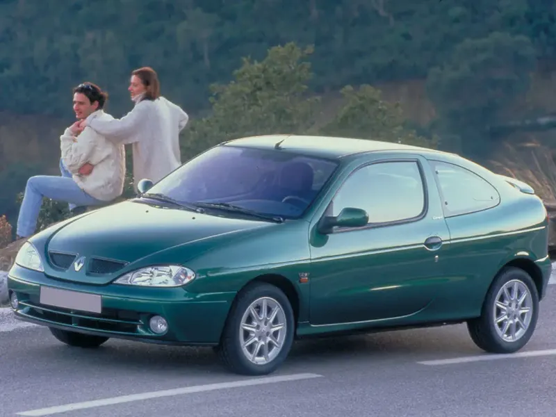 Renault Megane рестайлинг 1999, купе, 1 поколение (09.1999 - 09.2003)