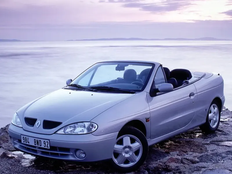 Renault Megane рестайлинг 1999, открытый кузов, 1 поколение (03.1999 - 08.2002)