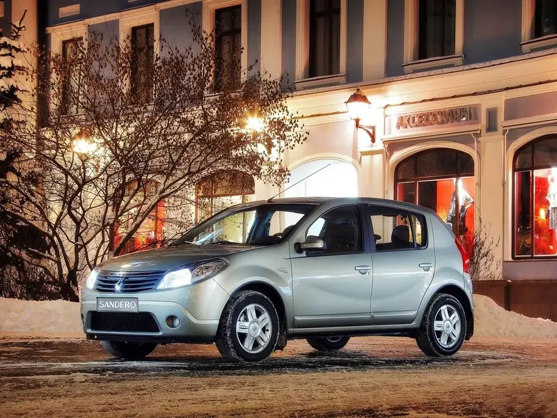 Renault Sandero 2009, хэтчбек 5 дв., 1 поколение, B90 (12.2009 - 08.2014)