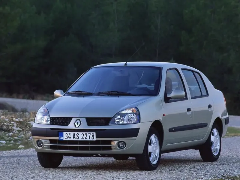 Renault Symbol рестайлинг 2002, седан, 1 поколение (03.2002 - 10.2006)