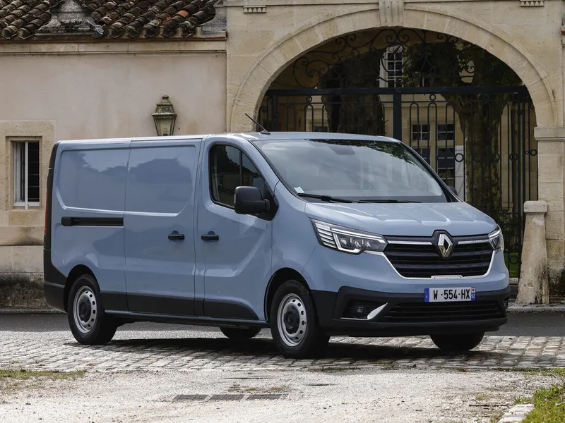 Renault Trafic 2-й рестайлинг 2021, цельнометаллический фургон, 3 поколение (09.2021 - н.в.)