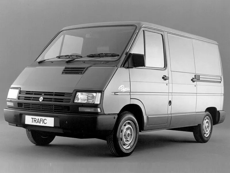 Renault Trafic рестайлинг 1989, цельнометаллический фургон, 1 поколение (05.1989 - 04.1995)