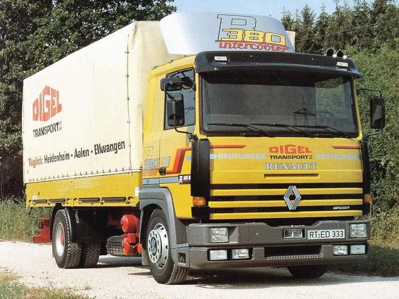 Renault Major 1991, бортовой грузовик, 1 поколение (12.1991 - 12.1996)