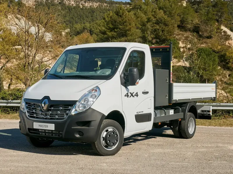 Renault Master рестайлинг 2014, шасси, 3 поколение, EV, HV, UV (04.2014 - 08.2018)