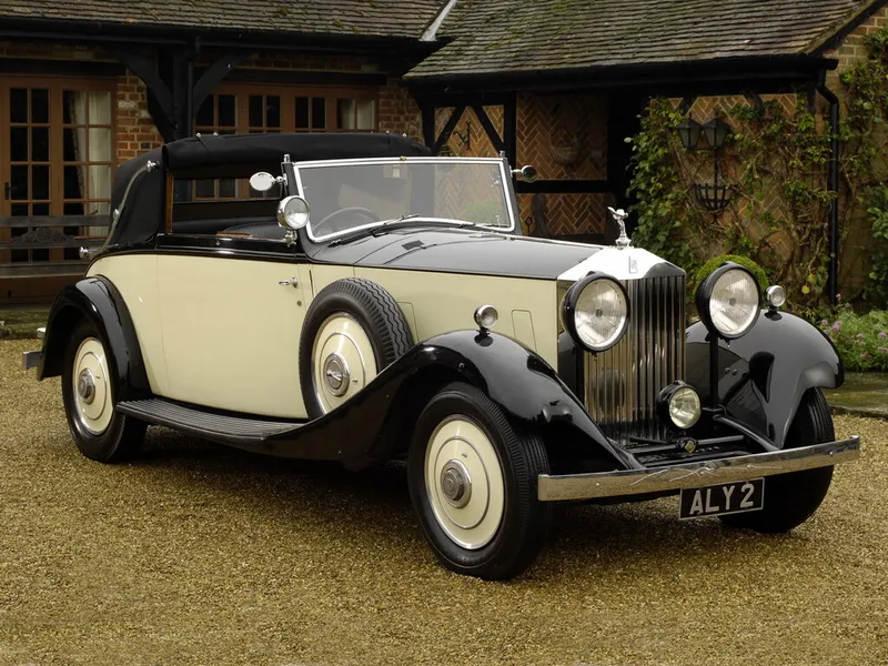 Rolls-Royce 20/25 1929, открытый кузов, 1 поколение (11.1929 - 12.1936)