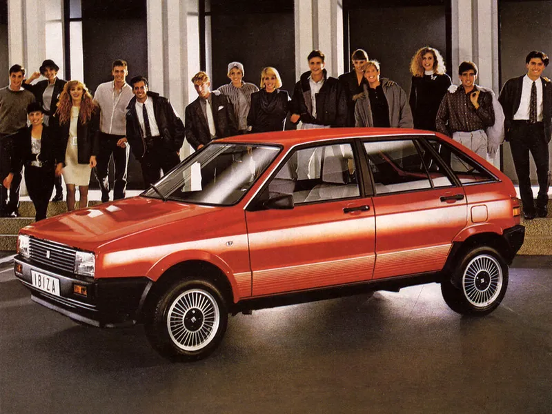 SEAT Ibiza 1984, хэтчбек 5 дв., 1 поколение, 021A (04.1984 - 04.1991)