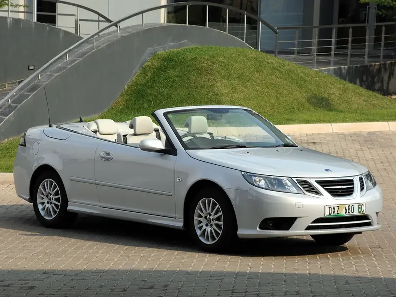 Saab 9-3 рестайлинг 2007, открытый кузов, 2 поколение, YS3F (06.2007 - 12.2011)