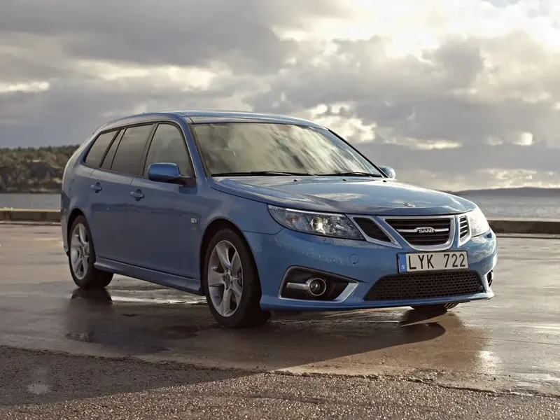 Saab 9-3 рестайлинг 2007, универсал, 2 поколение, YS3F (06.2007 - 12.2011)