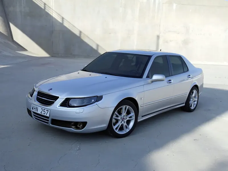 Saab 9-5 2-й рестайлинг 2005, седан, 1 поколение (09.2005 - 12.2009)
