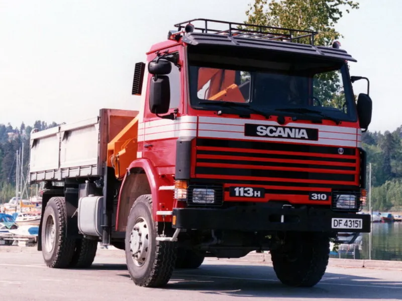 Scania 3-Series 1987, бортовой грузовик, 1 поколение (04.1987 - 07.1996)