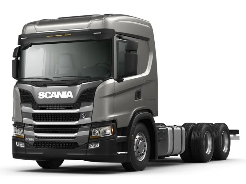 Scania G-Series 6x4 2017, шасси, 2 поколение (06.2017 - 03.2022)