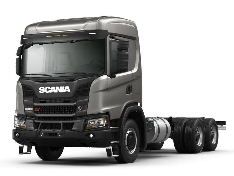 Scania G-Series 6x6 2017, шасси, 2 поколение (06.2017 - 03.2022)