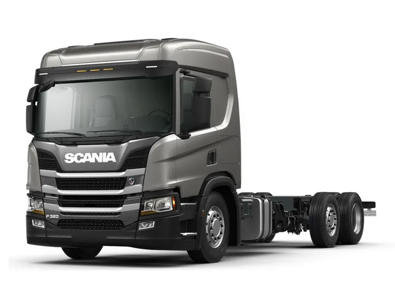 Scania P-Series 6x2 2016, шасси, 2 поколение (08.2016 - 03.2022)