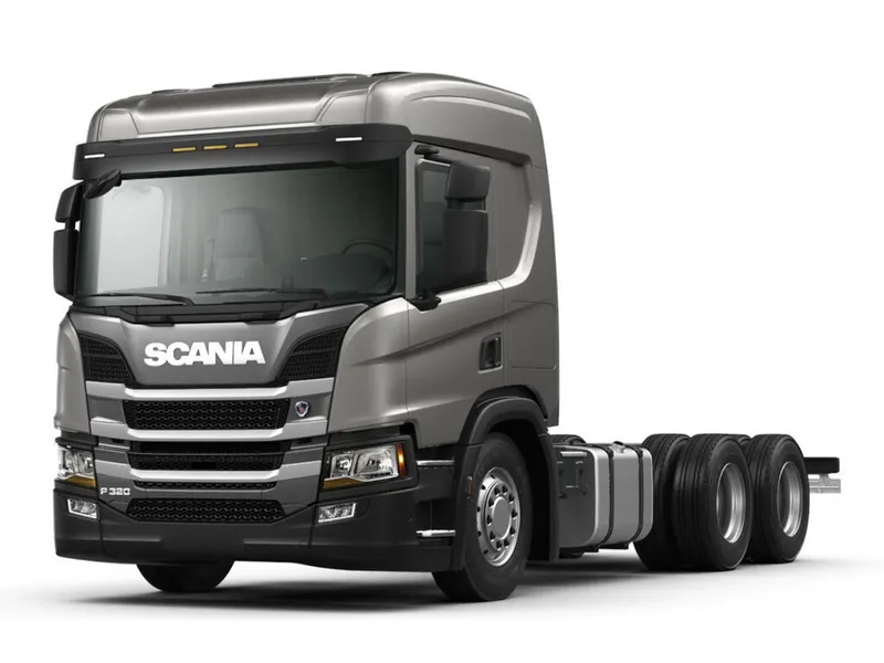 Scania P-Series 6x4 2016, шасси, 2 поколение (08.2016 - 03.2022)