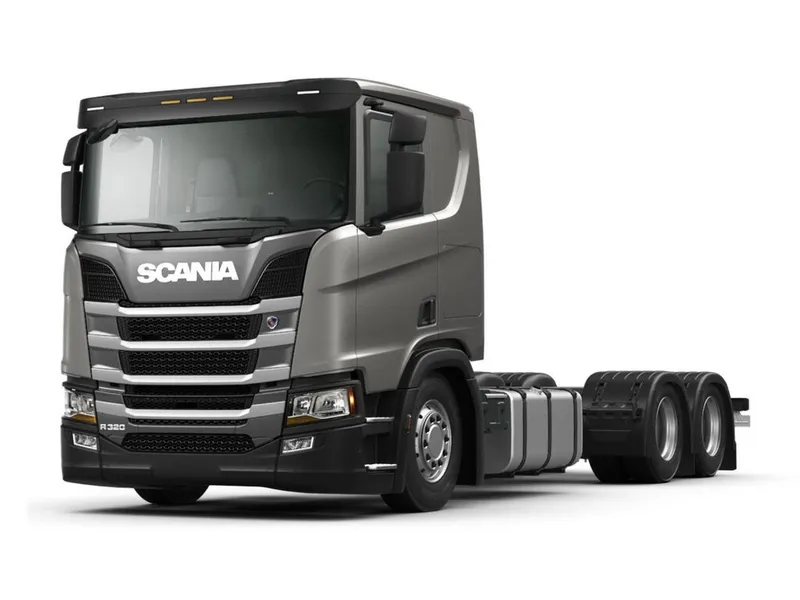 Scania R-Series 6x2 2016, шасси, 2 поколение (08.2016 - 03.2022)