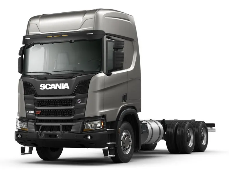 Scania R-Series 6x6 2016, шасси, 2 поколение (08.2016 - 03.2022)