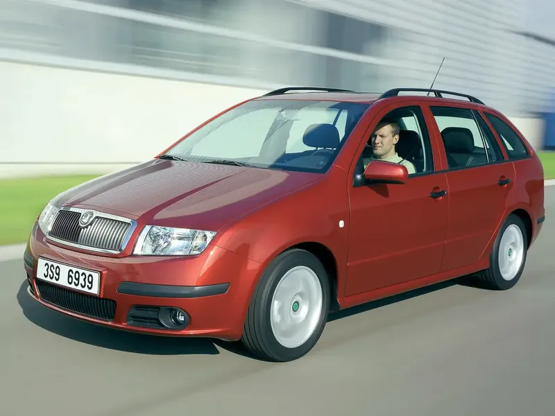 Skoda Fabia рестайлинг 2004, универсал, 1 поколение, MK1 (08.2004 - 04.2008)