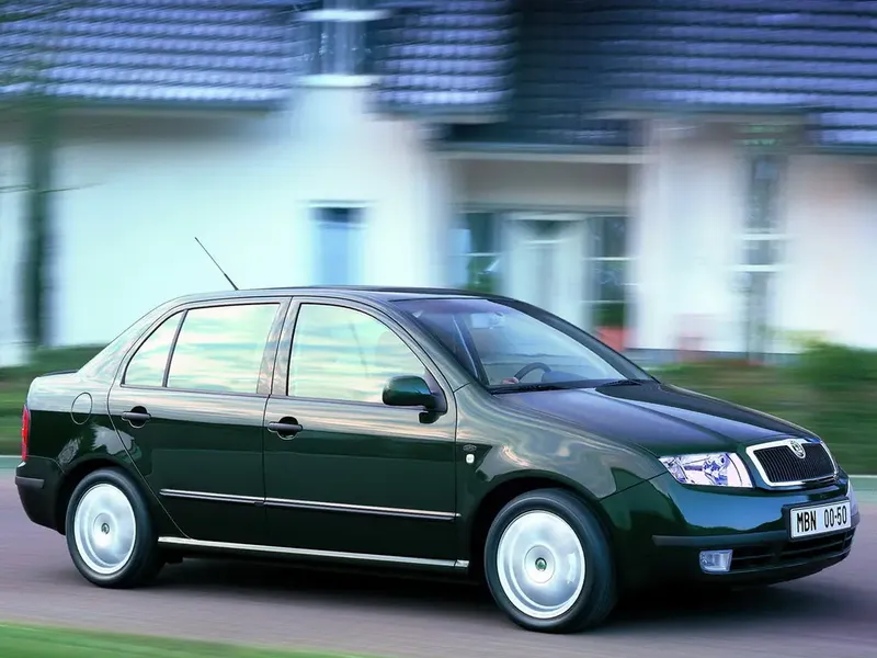 Skoda Fabia 2000, седан, 1 поколение, 6Y (11.2000 - 07.2004)
