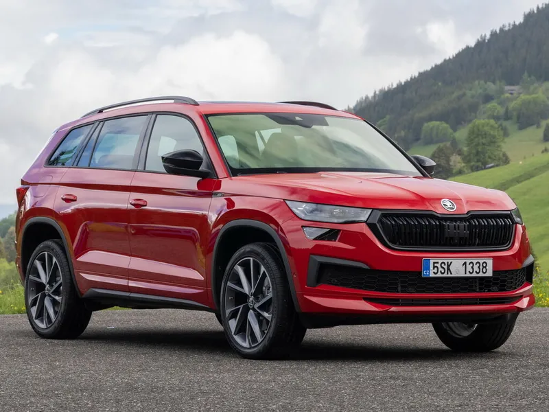Skoda Kodiaq рестайлинг 2021, джип/suv 5 дв., 1 поколение, NS7 (04.2021 - н.в.)