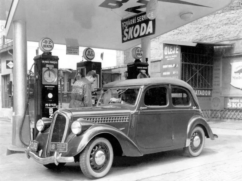 Skoda Popular рестайлинг 1935, открытый кузов, 1 поколение, 901 (03.1935 - 11.1938)