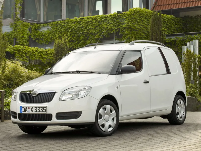 Skoda Praktik 2007, цельнометаллический фургон, 1 поколение, 5J8 (04.2007 - 09.2009)