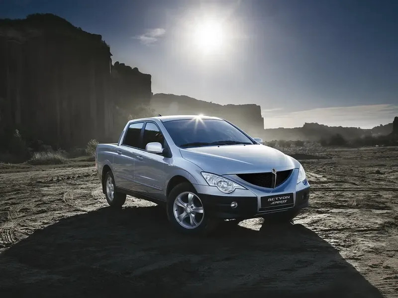 SsangYong Actyon Sports 2006, пикап, 1 поколение, Q100 (04.2006 - 12.2011)