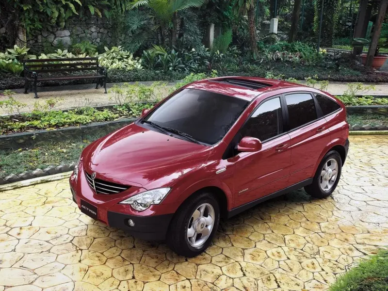 SsangYong Actyon 2005, джип/suv 5 дв., 1 поколение, C100 (10.2005 - 05.2010)