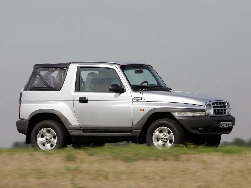 SsangYong Korando 1996, джип/suv 3 дв., 2 поколение (01.1996 - 01.2006)