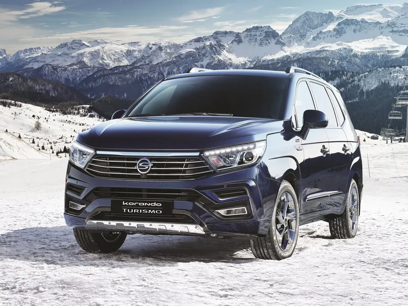SsangYong Korando Turismo рестайлинг 2018, минивэн, 1 поколение, A150 (07.2018 - 12.2019)
