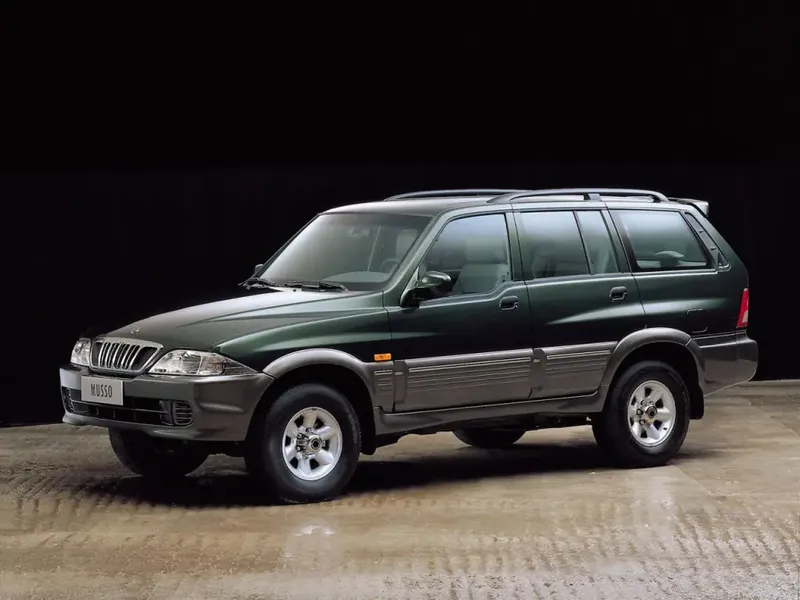 SsangYong Musso рестайлинг 1998, джип/suv 5 дв., 1 поколение, FJ (06.1998 - 06.2005)