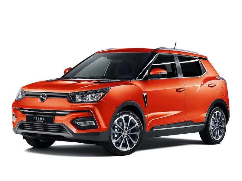 SsangYong Tivoli рестайлинг 2017, джип/suv 5 дв., 1 поколение, X110 (07.2017 - 09.2019)