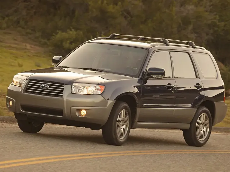 Subaru Forester рестайлинг 2005, джип/suv 5 дв., 2 поколение, SG/S11 (01.2005 - 06.2008)