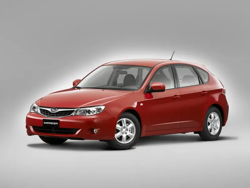 Subaru Impreza 2007, хэтчбек 5 дв., 3 поколение, GE,GV/G12/G22 (04.2007 - 06.2012)