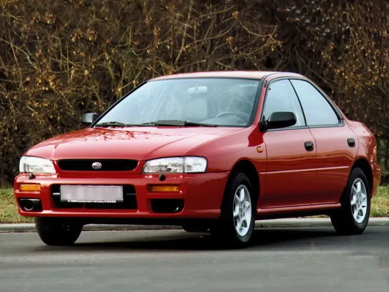 Subaru Impreza рестайлинг 1996, седан, 1 поколение, GC/G10 (06.1996 - 12.2000)