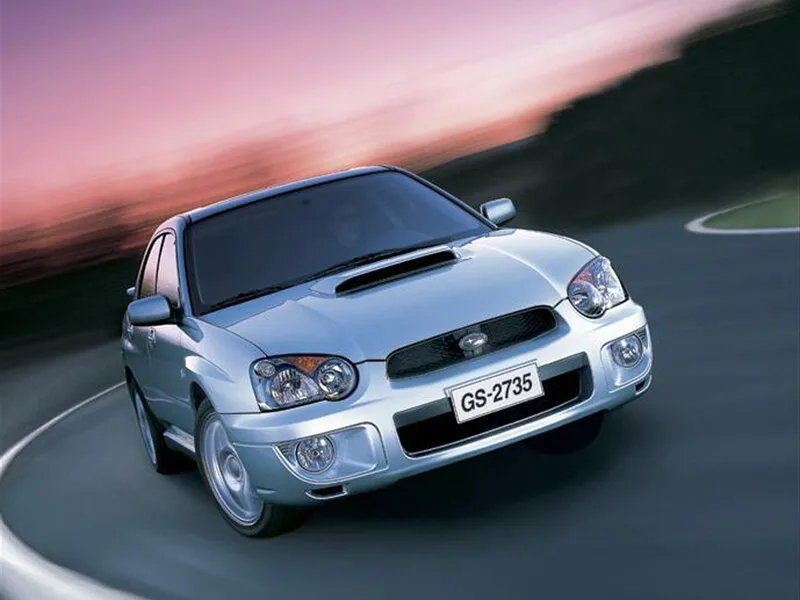 Subaru Impreza рестайлинг 2002, седан, 2 поколение, GD/G11 (11.2002 - 12.2005)