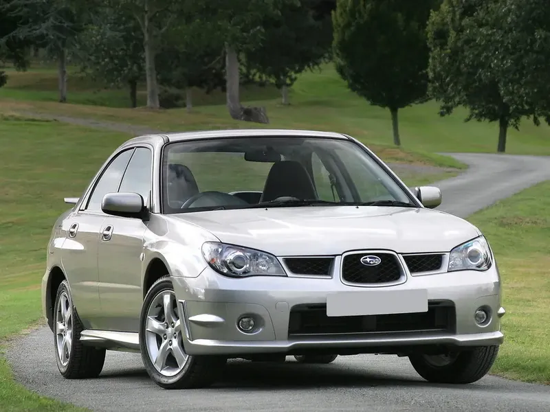 Subaru Impreza 2-й рестайлинг 2005, седан, 2 поколение, GD/G11 (06.2005 - 06.2007)