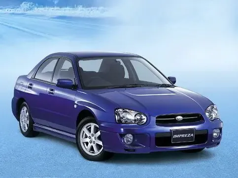 Subaru Impreza рестайлинг 2002, седан, 2 поколение, GD/G11 (11.2002 - 05.2005)