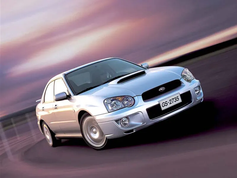 Subaru Impreza рестайлинг 2002, седан, 2 поколение, GD/G11 (11.2002 - 06.2005)