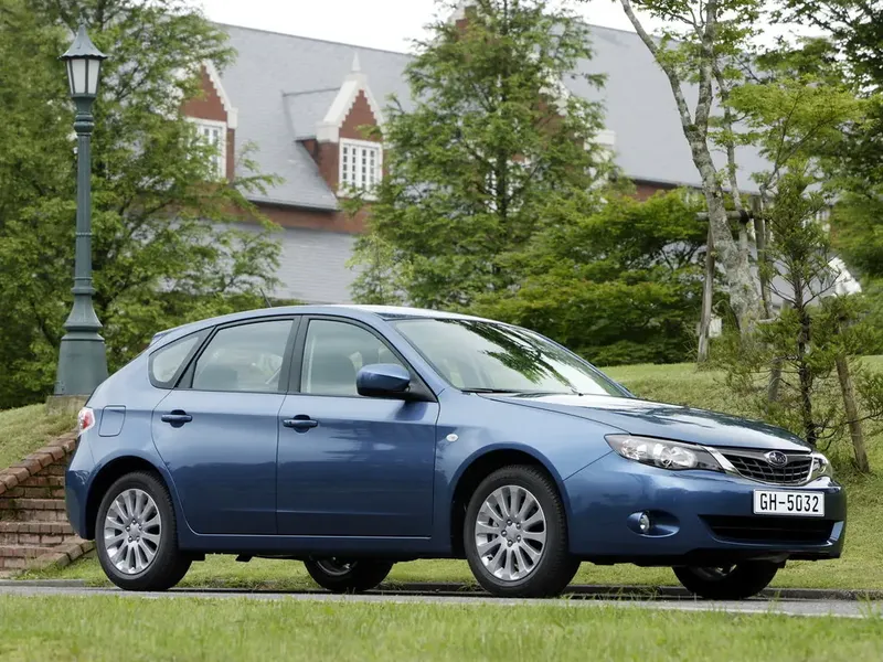 Subaru Impreza 2007, хэтчбек 5 дв., 3 поколение, GH,GR/G12/G22 (04.2007 - 06.2012)