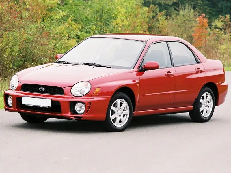 Subaru Impreza 2000, седан, 2 поколение, GD/G11 (04.2000 - 10.2002)