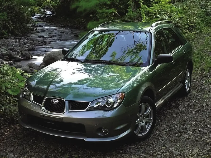 Subaru Impreza 2-й рестайлинг 2005, универсал, 2 поколение, GG (07.2005 - 07.2007)