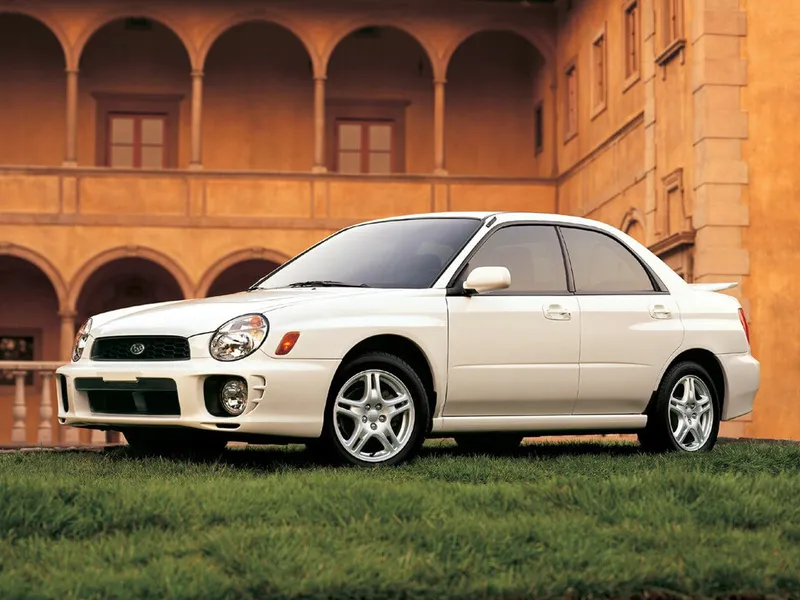 Subaru Impreza 2001, седан, 2 поколение, GD (06.2001 - 06.2003)