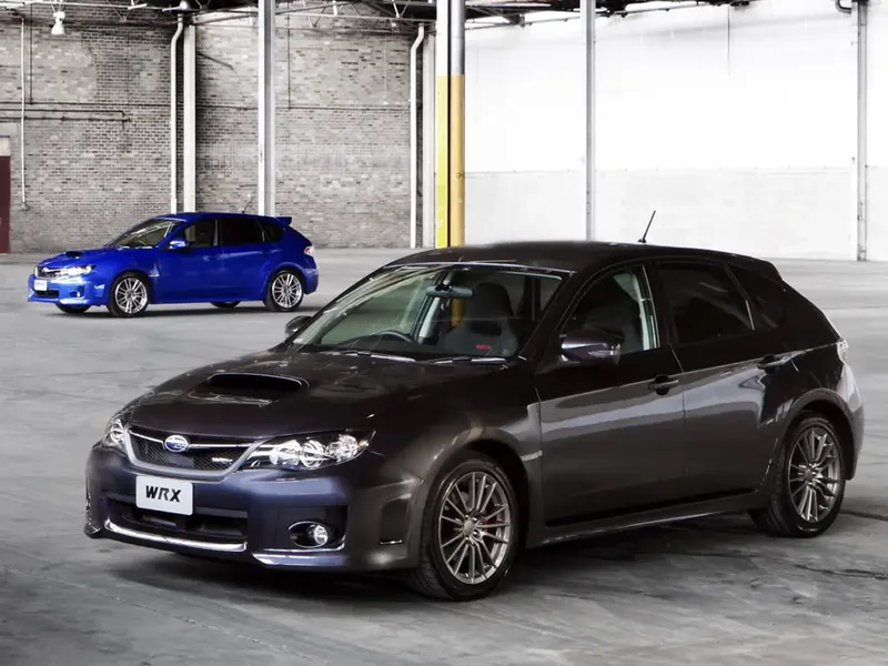 Subaru Impreza WRX рестайлинг 2011, хэтчбек 5 дв., 3 поколение, GH,GR/G12/G22 (05.2011 - 05.2013)