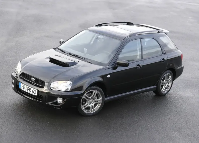 Subaru Impreza WRX рестайлинг 2002, универсал, 2 поколение, GG/G11 (11.2002 - 05.2005)