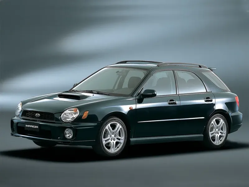 Subaru Impreza WRX 2000, универсал, 2 поколение, GG/G11 (10.2000 - 10.2002)