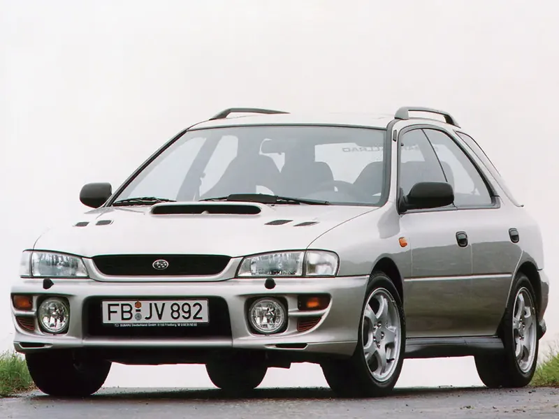 Subaru Impreza WRX рестайлинг 1996, универсал, 1 поколение, GF/G10 (06.1996 - 12.2000)