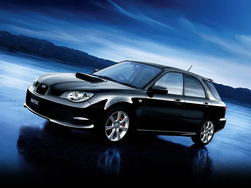 Subaru Impreza WRX 2-й рестайлинг 2005, универсал, 2 поколение, GG/G11 (06.2005 - 06.2007)
