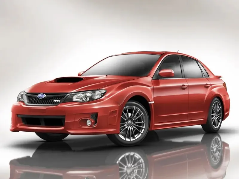Subaru Impreza WRX рестайлинг 2011, седан, 3 поколение, GE,GV/G12/G22 (05.2011 - 02.2014)