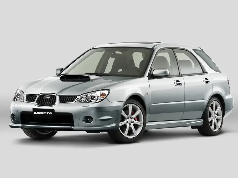 Subaru Impreza WRX 2-й рестайлинг 2005, универсал, 2 поколение, GG/G11 (06.2005 - 09.2007)